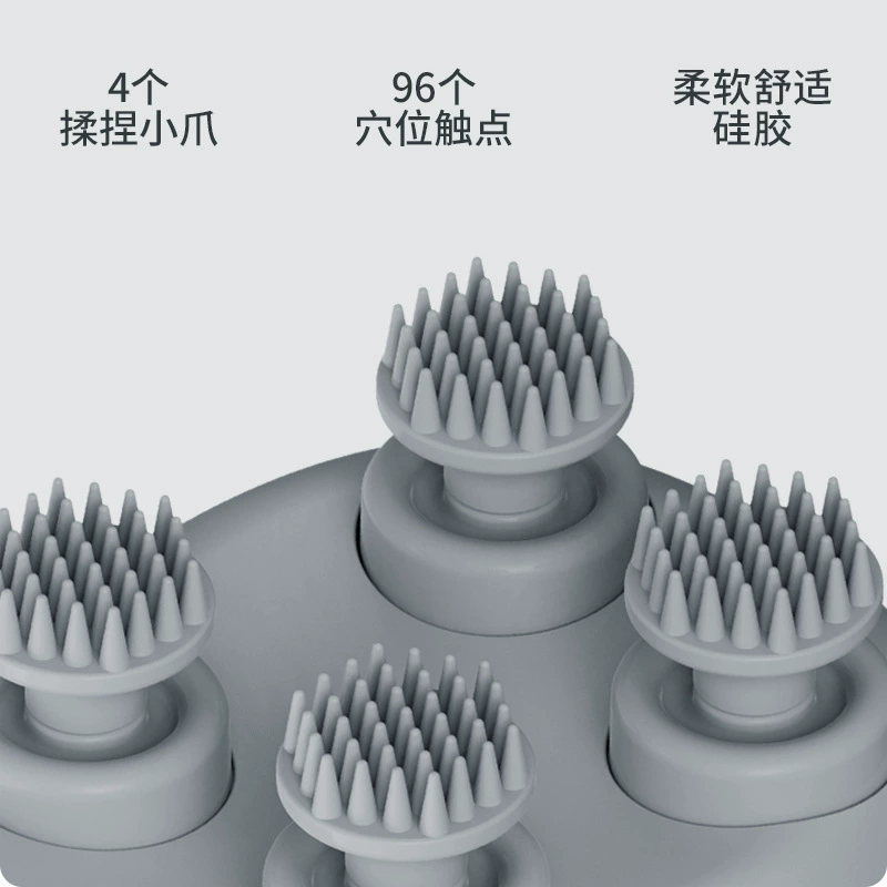 Waterproof small universal massager for scalp, vibration