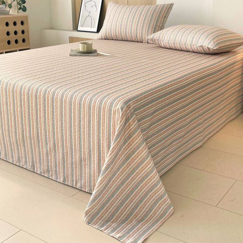 Nuevas sábanas de tela gruesa vieja de algodón de primavera y verano