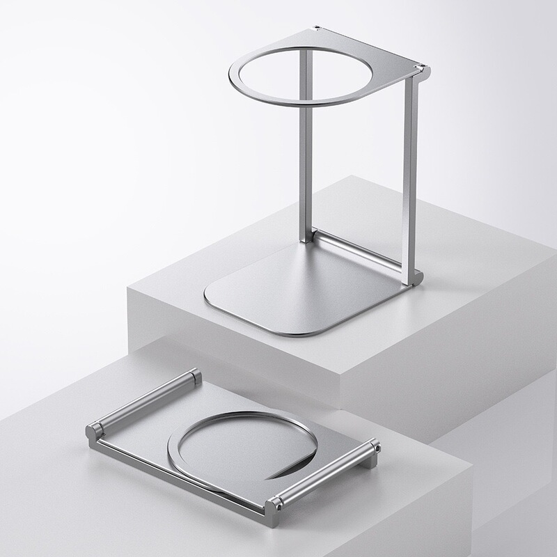Aluminum alloy portable coffee machine bracket metal foldable multi-model outdoor portable coffee machine shelf accessories