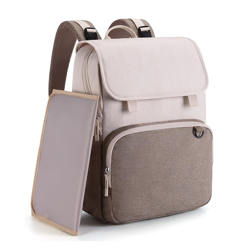 Amazon nueva mochila de pañales, mochila unisex, mochila de pañales grande con almohadilla de cambio de pañales