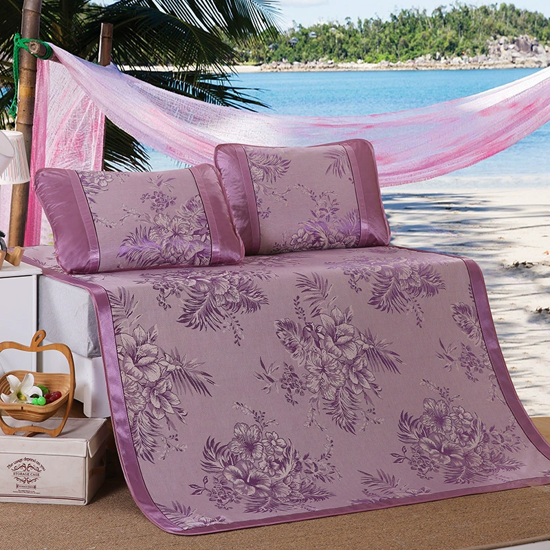 Silk foldable summer mat for students, set, 1.5meter, 3 piece set