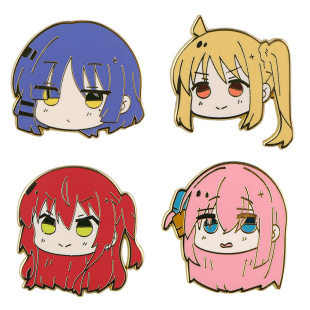 Metal badge, brooch, backpack, decorations, for import
