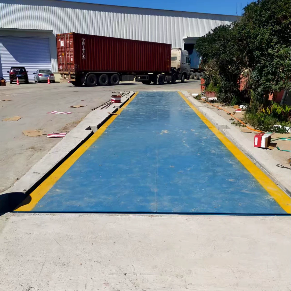 Производитель напольных весов в Циндао, прямые продажи, напольные весы для крупногабаритных автомобилей 1-200 тонн, беспилотная система