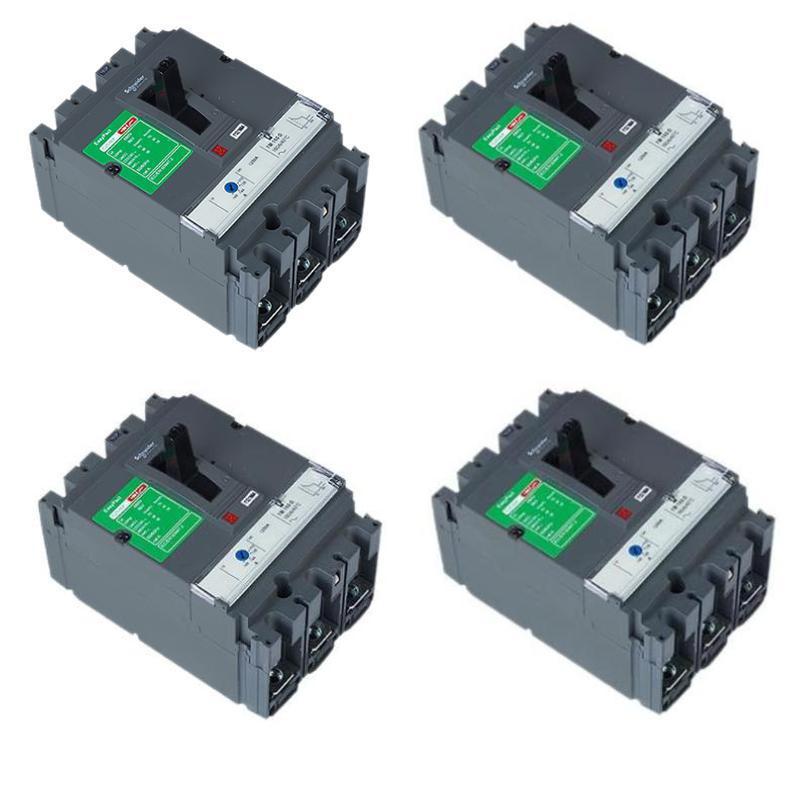 Schneider Air Switch Cvs100F/160F Molded Case Circuit Breaker Cvs250F Tmd 3P/4P Genuine