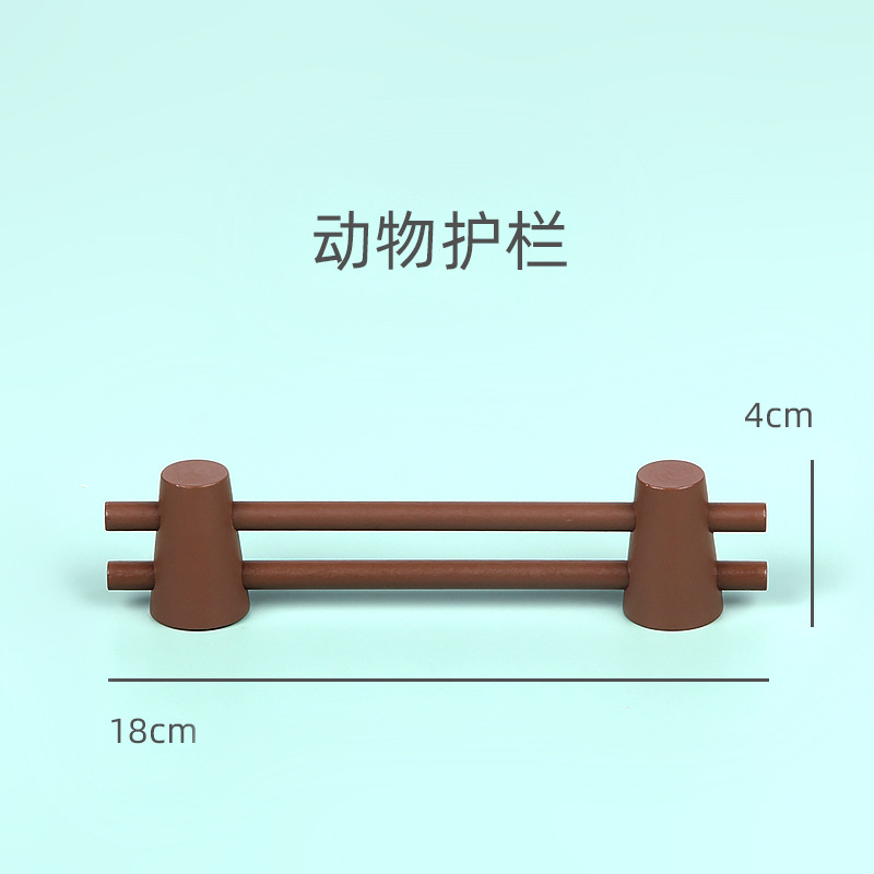 Juguetes de animales de pastizales de madera Juego de simulación para niños Muñecas de madera Granja forestal Juguetes de animales pequeños al por mayor