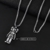 Sesame oil, brand doll, pendant hip-hop style, necklace, simple and elegant design