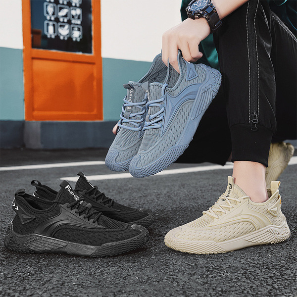 Spring and Autumn New Fashion Flyknit Sports Leisure Breathable…