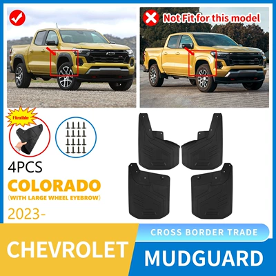 Foreign Trade Cross-Border Suitable for Chevrolet Colorado 2023-2025 Large Wheel Arch Mudguard Cover