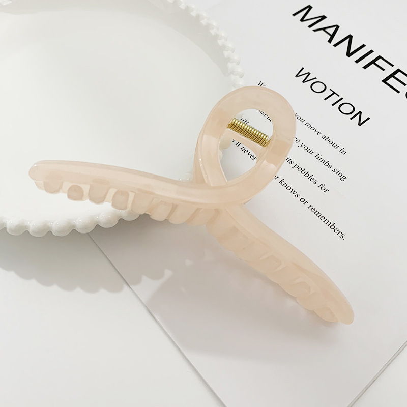 Pinza tipo tiburón extra grande de 13 cm, elegante y resistente