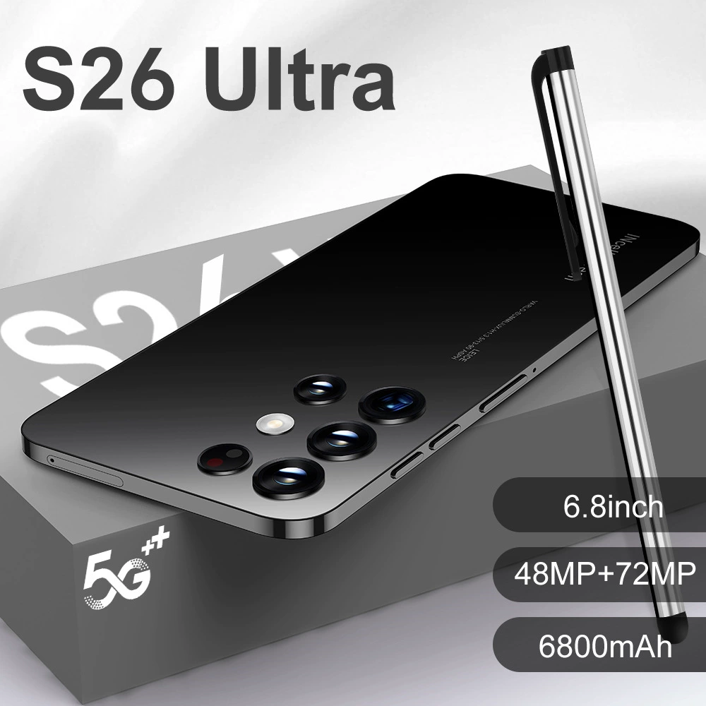 Смартфон S26 Ultra (16+1Т) — 6.8" 5G, 6800 мАч, многоцветный/различные цвета