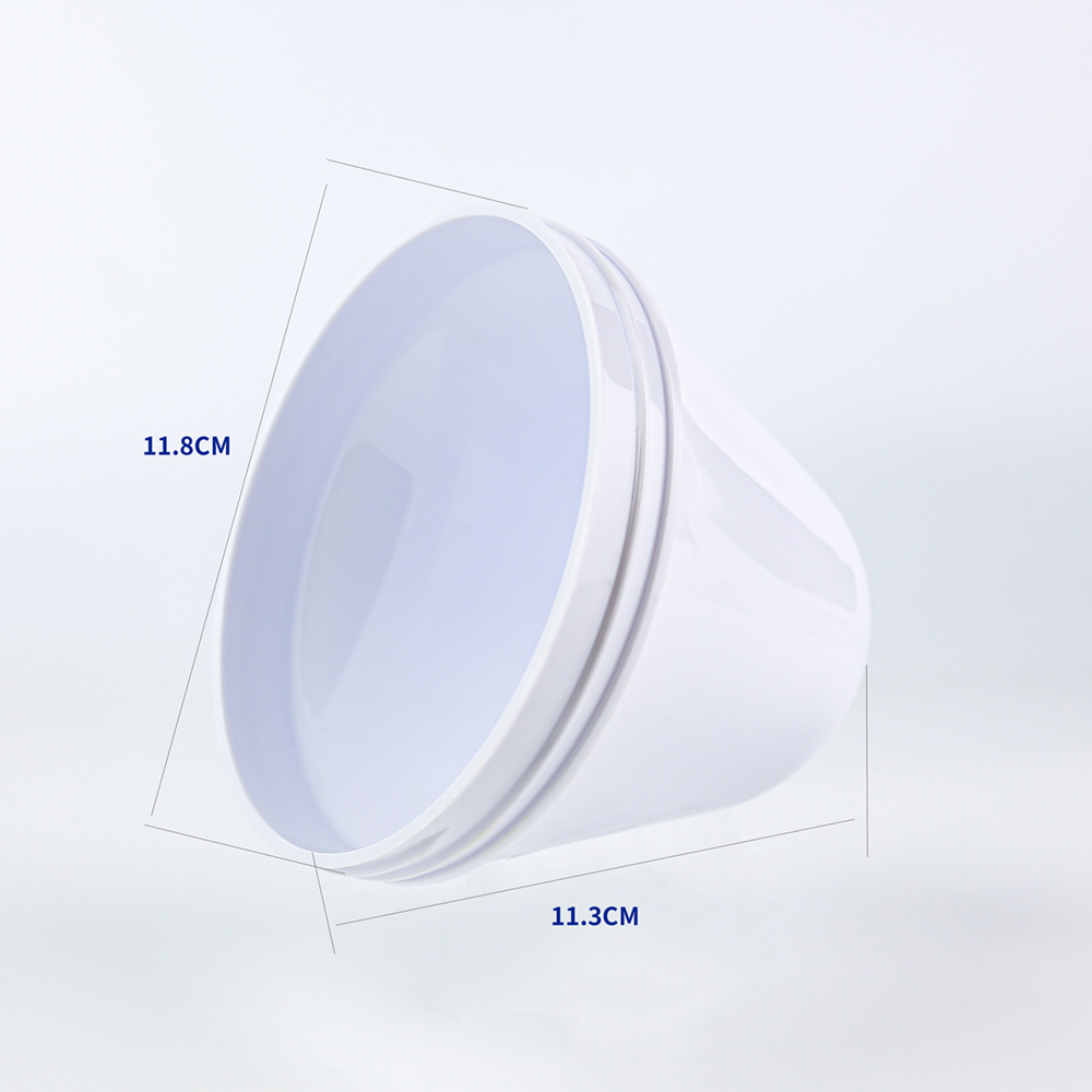 118mm botella en blanco de boca ancha de grado alimenticio material PET nuevo material de una variedad de especificaciones peso color opcional