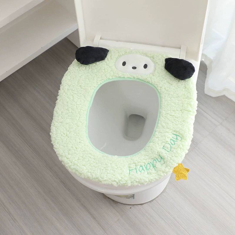 卡通 Toilet, keep warm rings, pillow