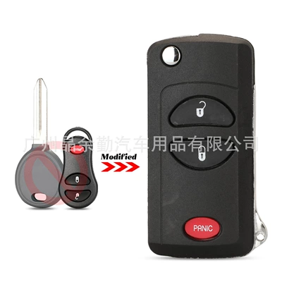 Car Keys Jeep modified folding remote - 21-key