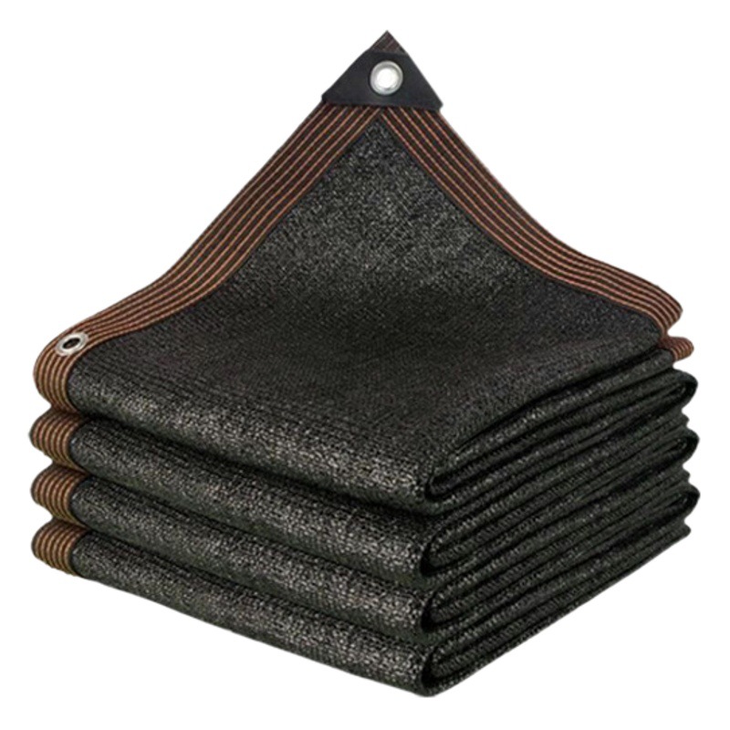 Red de protección solar red de sombrilla engrosada cifrado aislamiento térmico negro sombrilla neta Borde de invernadero agrícola que cubre sombra neta al por mayor