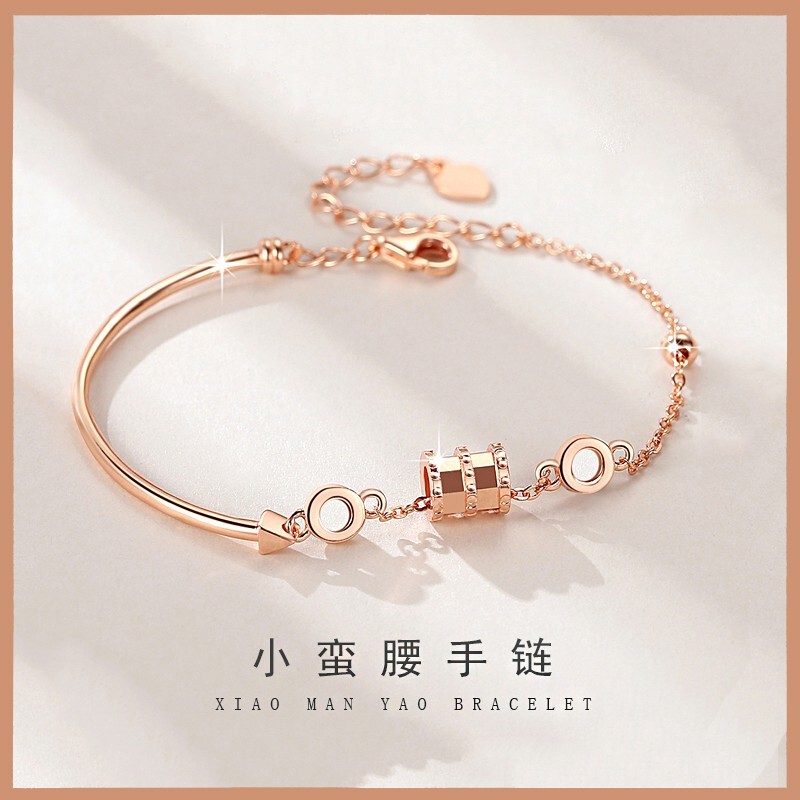 Small waist bracelet women's best friend bracelet in niche design light luxury this year to send a gift to mother a generation of hair