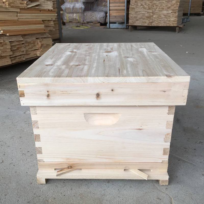 abeja en abejas abeja colmena de diez marcos caja sin cera hervida abeto abeja de diez marcos abeja estándar herramienta de apicultura de doble cara pulido