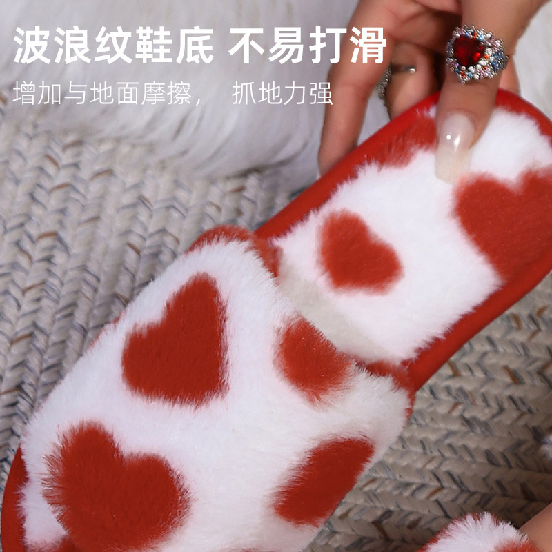 Zapatillas transfronterizas abiertas primavera y otoño caseras cómodas parejas de fondo plano de moda simple dedos desnudos zapatillas de pelo