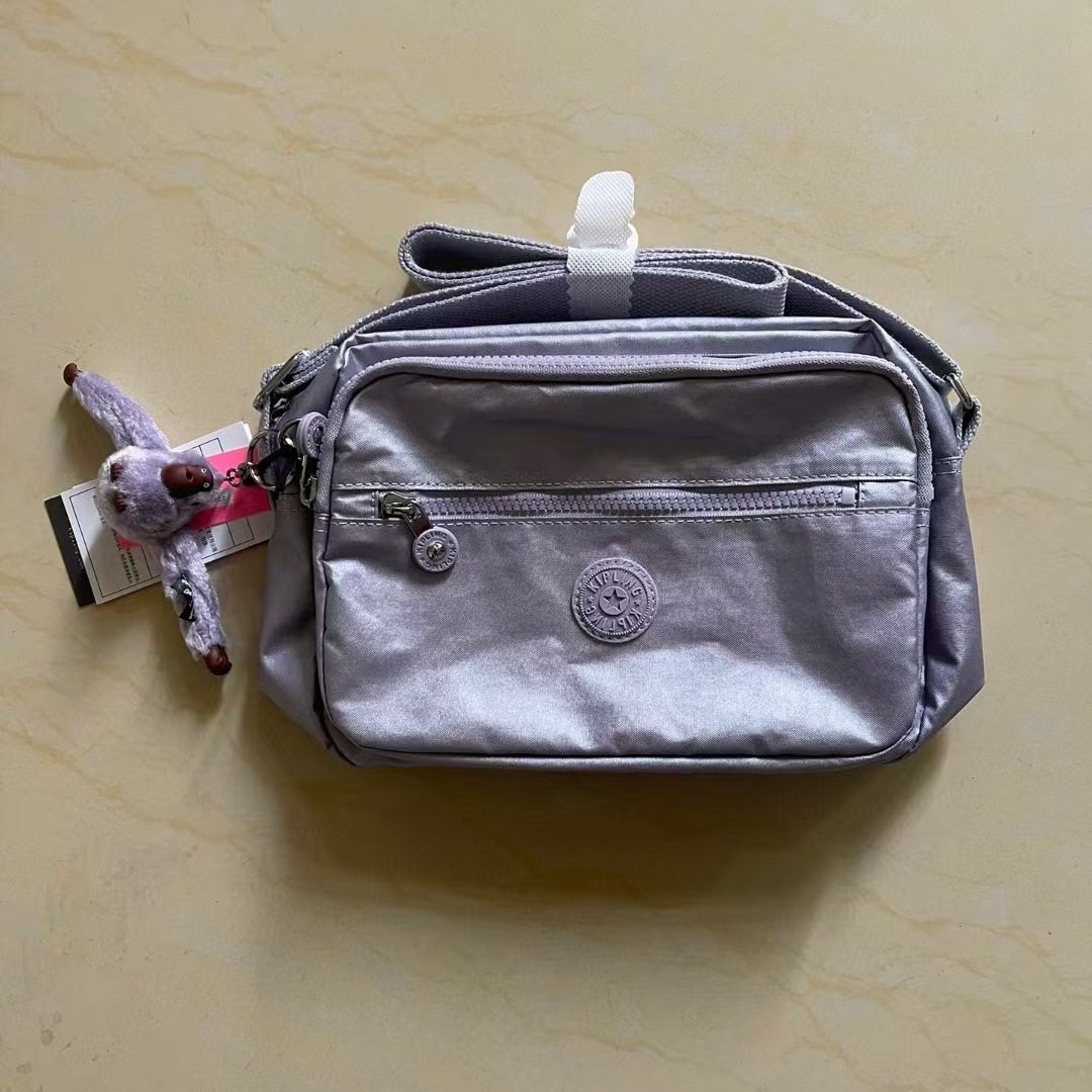 Bolso bandolera pequeño cuadrado K15249 para mujer, compartimentos múltiples, admite dropshipping, ligero, portátil, accesorio de cadena, compacto.