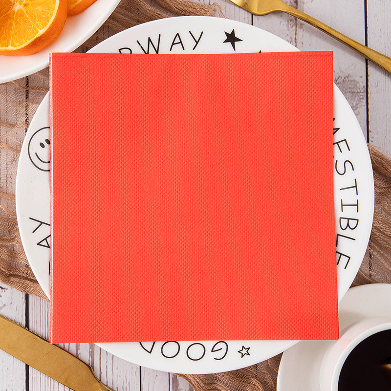 Tablecloth Paper Western Restaurant Party Gathering Decorative Supplies Colored Paper Towels Home Use Daily Solid Color Paper Towels Direct Manufacturer Sales