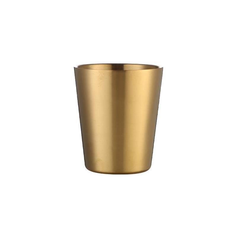 304 acero inoxidable paso taza de doble capa taza de cerveza coreana taza de comidas taza de agua de camping portátil al aire libre
