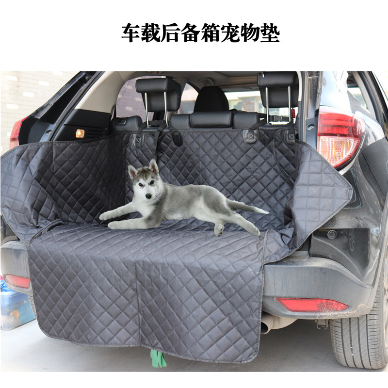 Amazon tronco mascota estera coche viaje perro Mat coche cojín coche tronco trasero mascota mat
