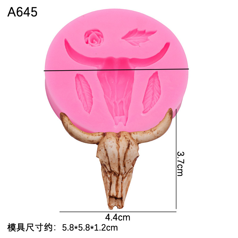 Herramientas de caza serie de silicona molde decoración de la torta de chocolate fondant molde DIY epoxi herramientas hechas a mano