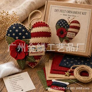 DIY Patriotic Poppy Cross Ornament Kit�ۇ�ʮ�ּ�diy���b