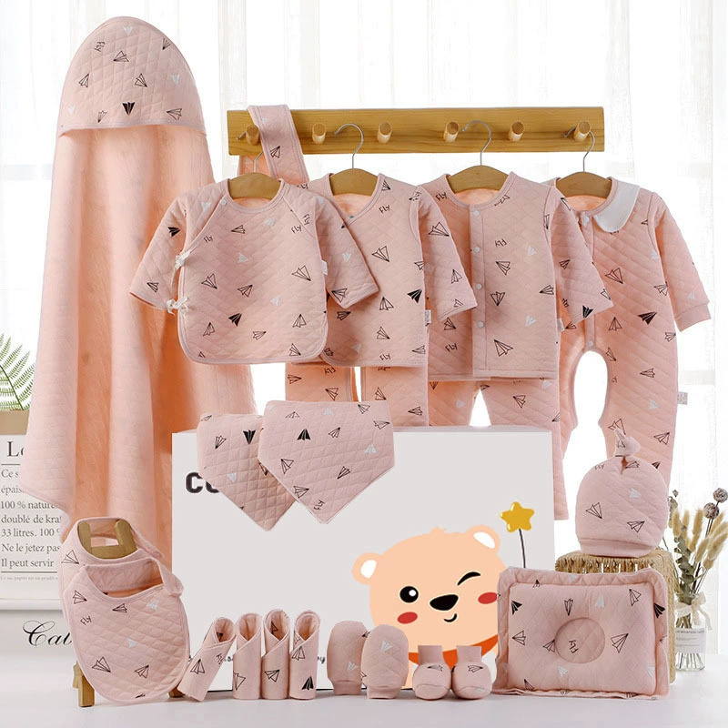 Подарочная коробка Baby Gift Box Set, 18–22 предметов одежда для новорожденных унисекс демисезонная, подарочная коробка со стеклом