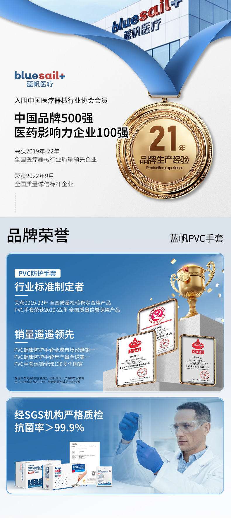 PVC手套品牌背书