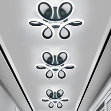 北歐創意走廊過道六葉花壁燈現代簡約led玄關衣帽間樓梯陽台燈具
