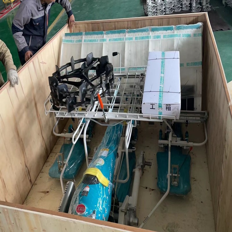 新款汽油柴油四轮乘坐式水稻插秧机手摇两行插苗机手扶四行插秧机