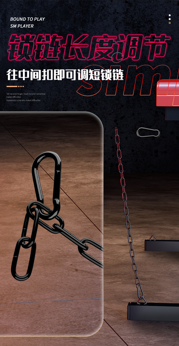 SM Wooden Horse Stool in Black-Red Iron and PU Leather for Adult Couples — detail image 21
