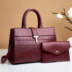 2022 New Arrival Trendy Solid-Color Fashionable Mother-and-Baby Handbags for Women &ndash; Simple, Wholesale Crossbody & Shoulder Bags