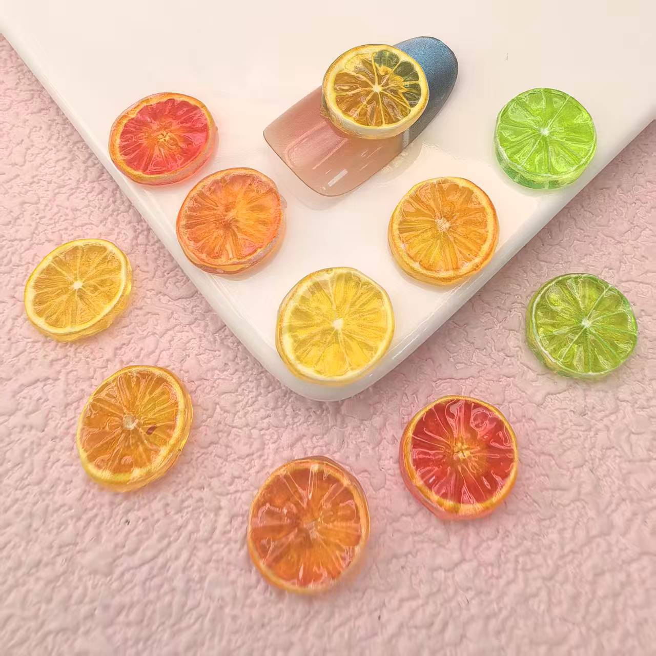 柠檬片树脂美甲饰品批发08.jpg