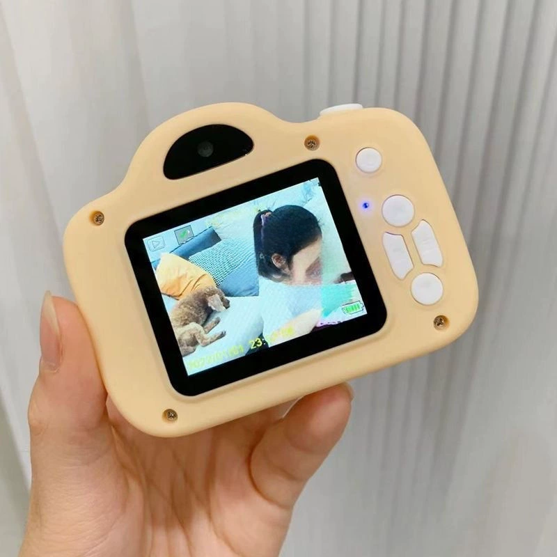 Kids Digital Camera, HD Dual-Lens, Memory Card Options 8–64 GB, Cute Body Colors