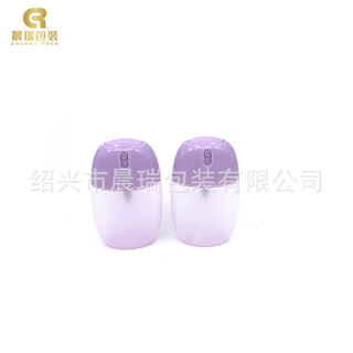 新款50ml椭圆形卡片喷雾瓶便捷香水分装瓶酒精消毒液分装瓶批发