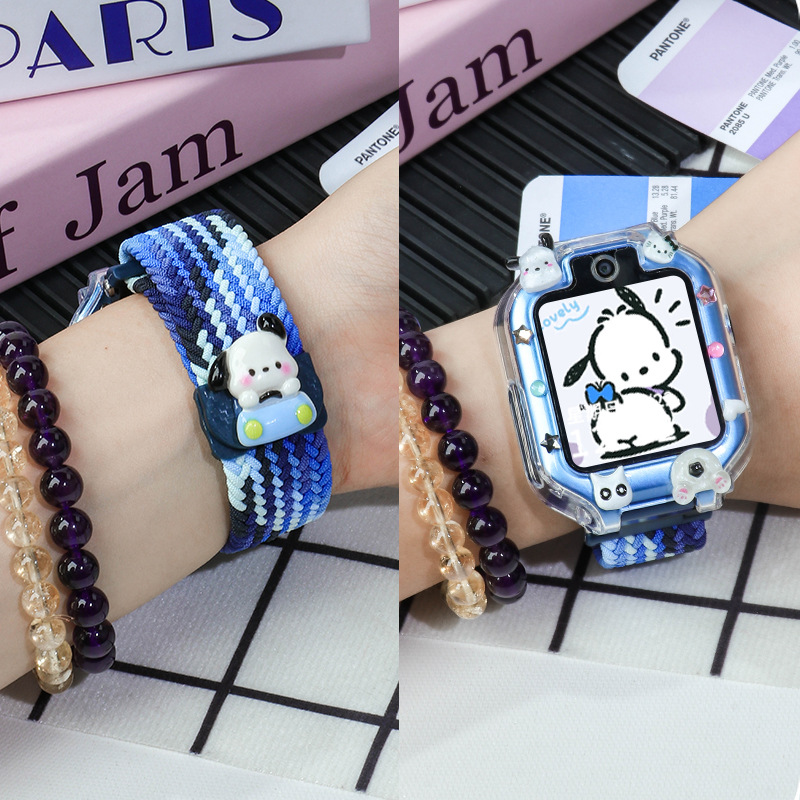 Suitable for Huawei Children's Phone Watch Strap Magnetic 5X/5XPro Cartoon Strap 5pro Protective Case 4X/4X