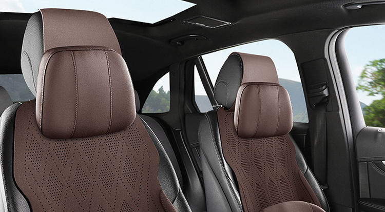 25 New All-Season Suede Leather Saddle Pads, Breathable, Dirt-Resistant and Wear-Resistant Car Seat Cushions, Car Interior Seat Covers