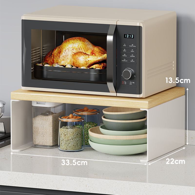 Estante Organizador para Microondas de Doble Capa para Cocina