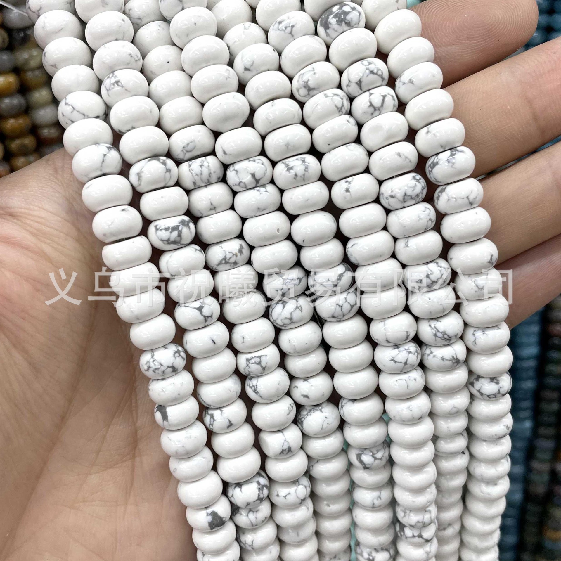 White pine abacus bead