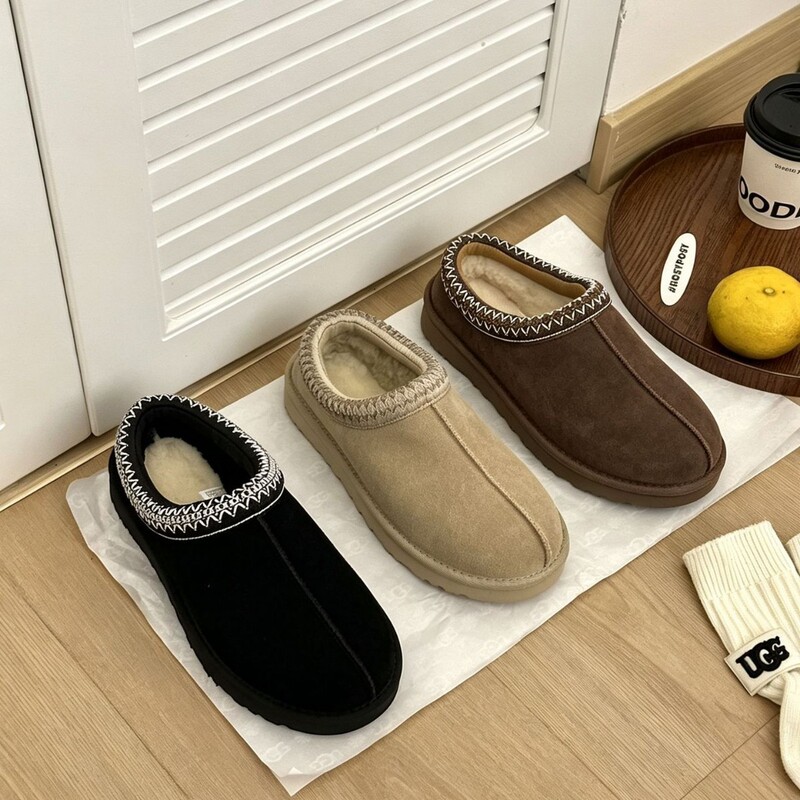 Henan Sanpo ethnic style woven thick-soled snow boots for women, with internal height increase, integrated leather and wool, cotton boots, slippers, cowhide and wool Henan Sanpo ethnic style woven thick-soled snow boots for women, with internal height increase, integrated leather and wool, cotton boots, slippers, cowhide and wool