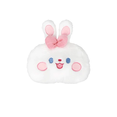 Waist support plush bear rabbit car pillow - plush-confession-rabbit-1-headrest