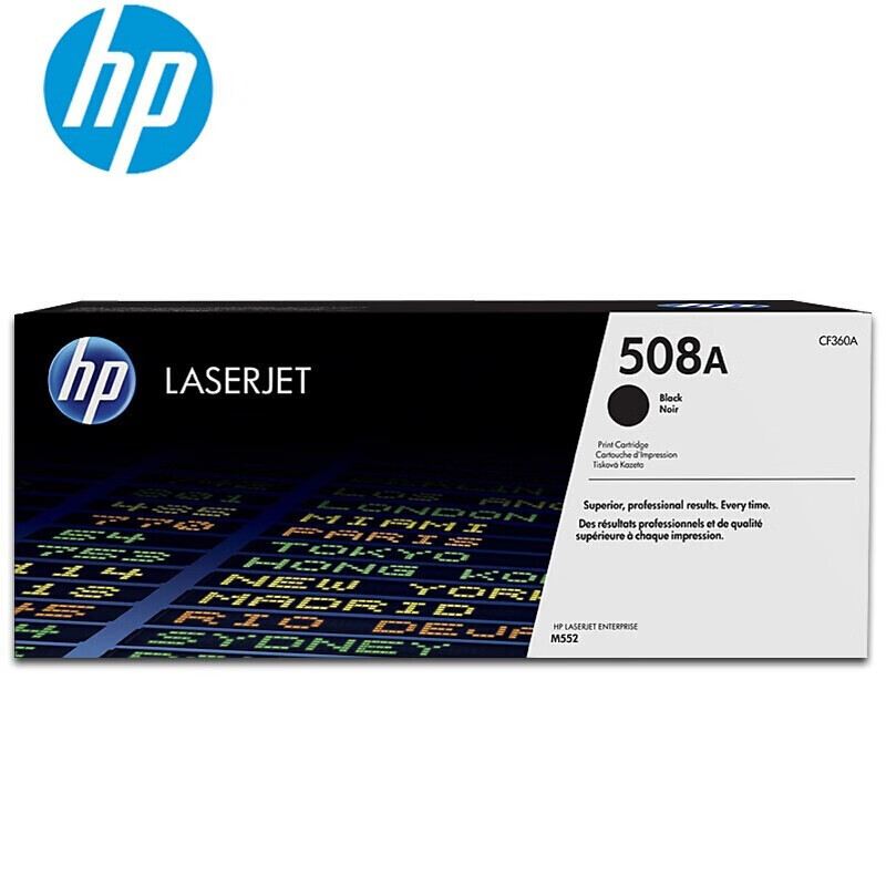 HP CF360A 508A Cartucho de tóner original para M553dn M577dn M576 552DN