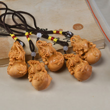 崖柏福禄五福手把件葫芦文玩实木雕刻盘龙男女士把玩多子多福葫芦