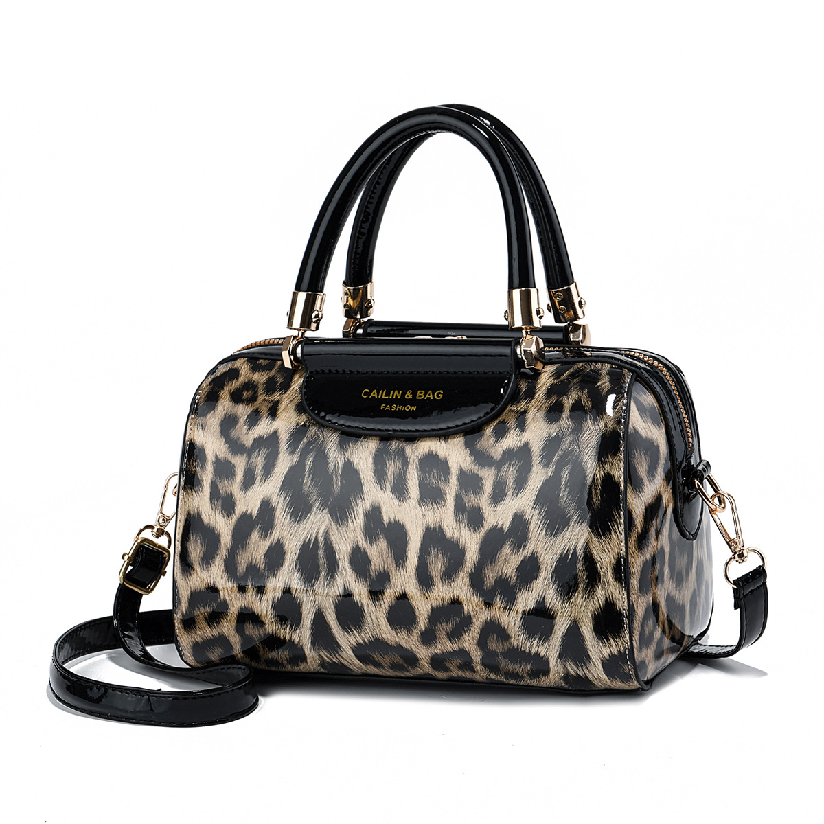Bolsas de leopardo al por mayor de mujeres nuevas bolsas de moda de otoño y invierno de primavera y verano de gran capacidad bolsas de hombro de mujer