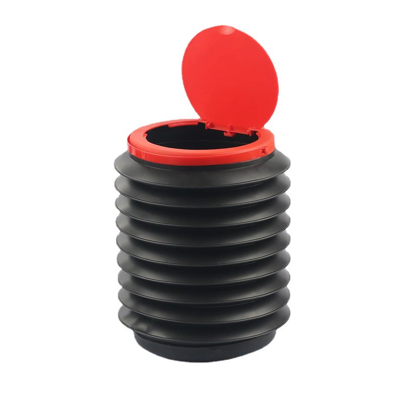 Garbage can, folding telescopic garbage bag for car, small umbrella, durable storage system