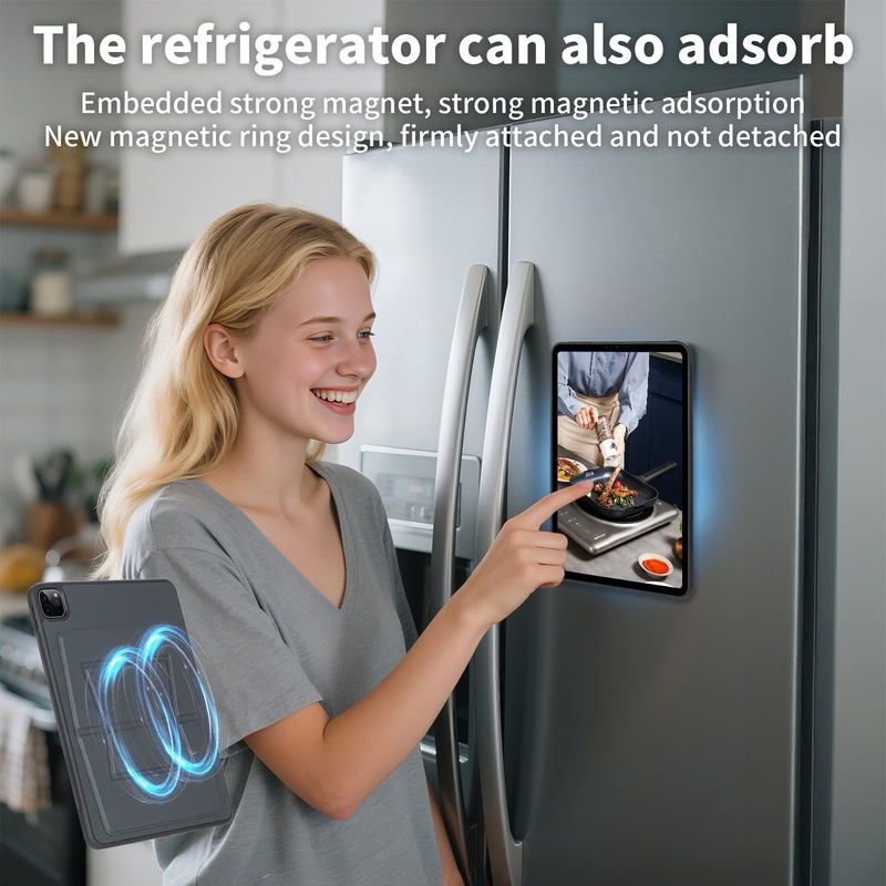 Customized iPad Tablet Protective Case Air87 Magnetic Case Detachable Pro11 Leather Case 10Th Generation Stand Anti-Fall Suitable