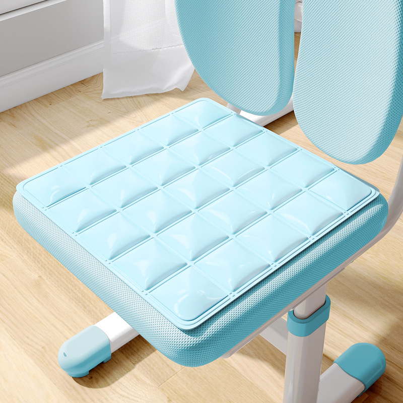 Cojín de hielo de gel de verano Cojín Cojín fresco Cojín de asiento sedentario de oficina Cojín de agua para estudiantes Almohada de hielo Cojín de trasero de verano Cojín de bolsa de hielo