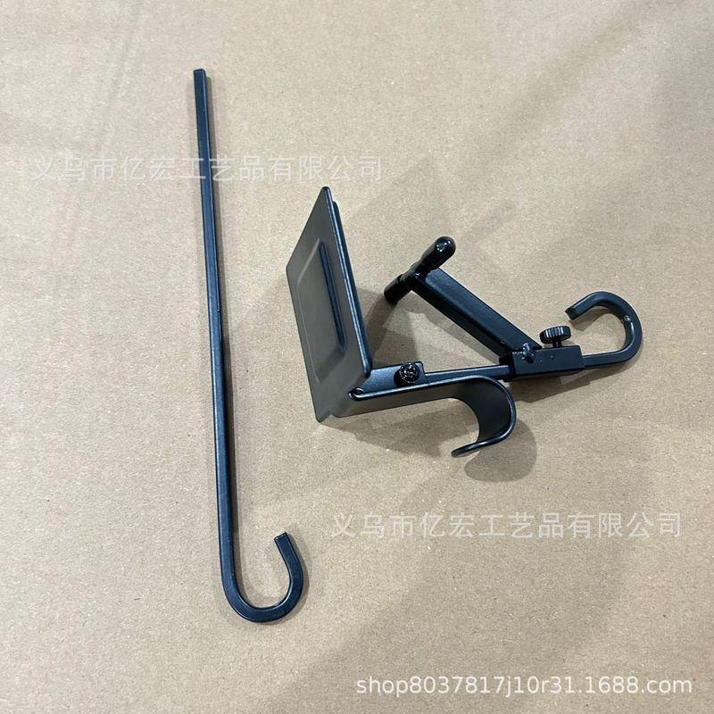 跨境爆款圣诞袜子挂钩壁炉架挂钩家用可调节伸缩挂钩家用免打孔|undefined