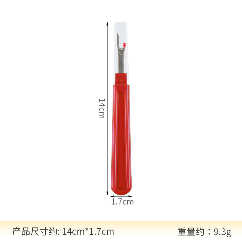 115R大型クロスステッチ糸切りナイフ、縫い糸抜き、プラスチックハンドル、携帯用糸切りツール、携帯用裁縫道具|undefined